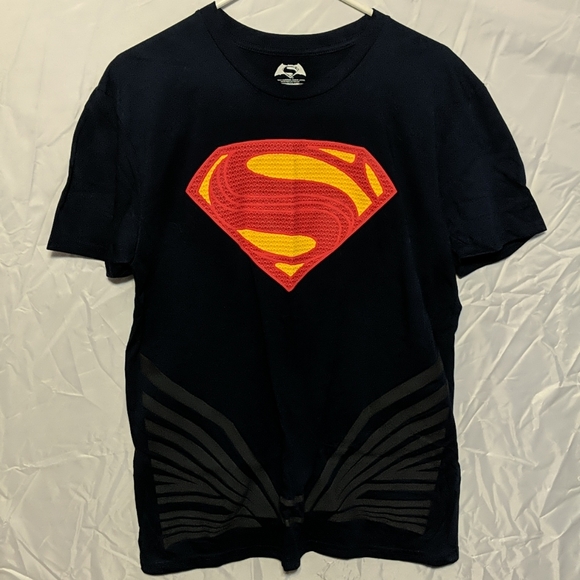 red superman t shirt